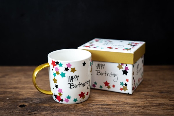 Tee Tasse Happy Birthday 350ml