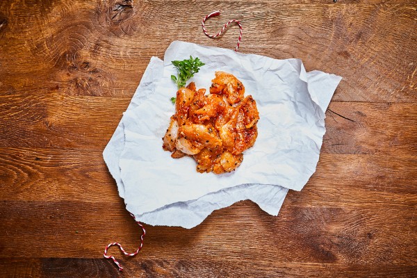 Paderborner Landhähnchen Filet Gulasch mariniert