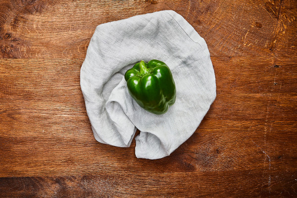 Paprika grün